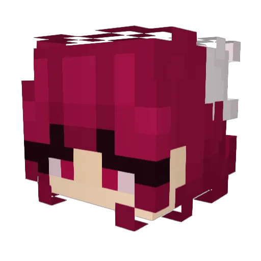 Toastyy58 Minecraft avatar head, 3D render