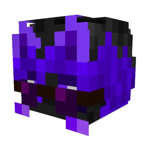 ToastyyM Minecraft avatar head, 3D render