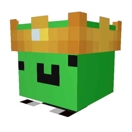 Toastz Minecraft avatar head, 3D render
