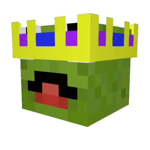 Tob223 Minecraft avatar head, 3D render