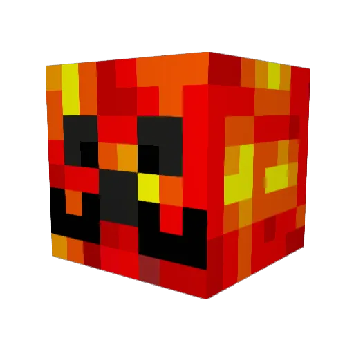 Tobbeabc Minecraft avatar head, 3D render