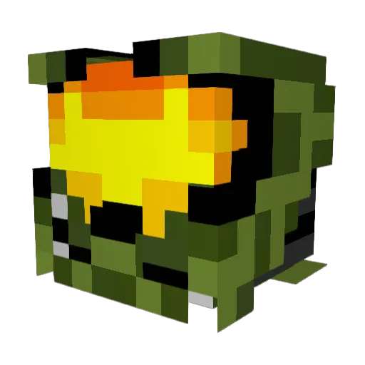 Tobbles Minecraft avatar head, 3D render