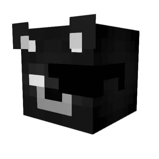 Tober333 Minecraft avatar head, 3D render
