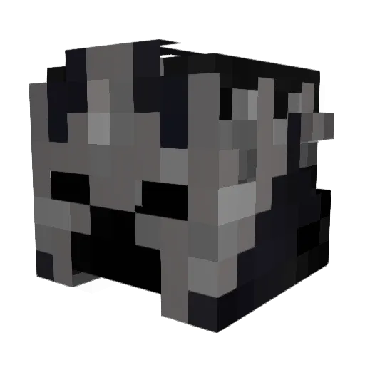 TobexxHD Minecraft avatar head, 3D render