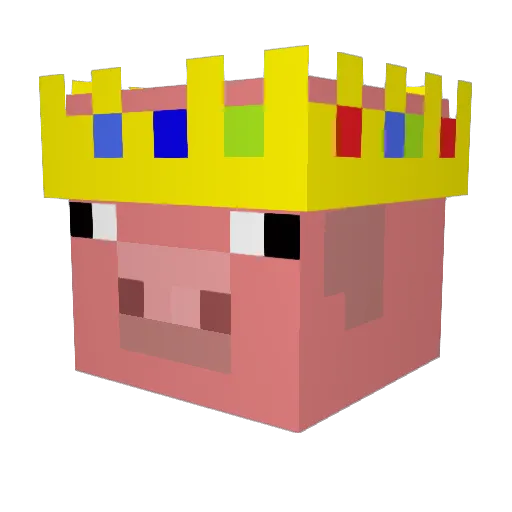 Tobi311210 Minecraft avatar head, 3D render