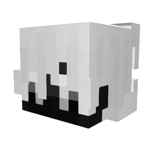 TobiGu7 Minecraft avatar head, 3D render