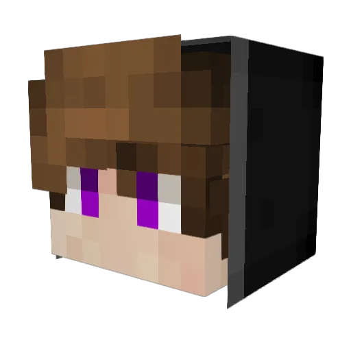 TobiPlayTheGame Minecraft avatar head, 3D render