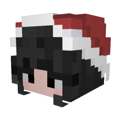 TobiTonce2 Minecraft avatar head, 3D render