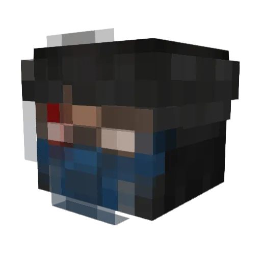 Tobi_2014_ Minecraft avatar head, 3D render