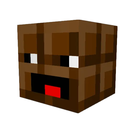 Tobias1127 Minecraft avatar head, 3D render