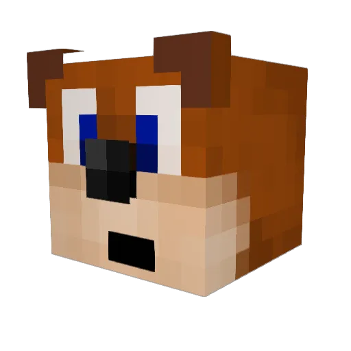 Tobias1994 Minecraft avatar head, 3D render