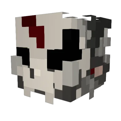 TobiasDAD Minecraft avatar head, 3D render