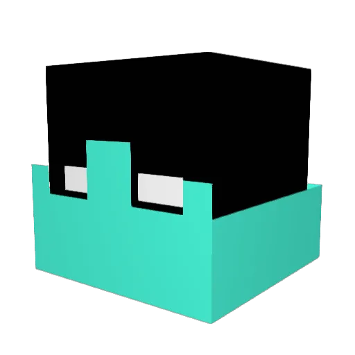 Tobias_B19 Minecraft avatar head, 3D render