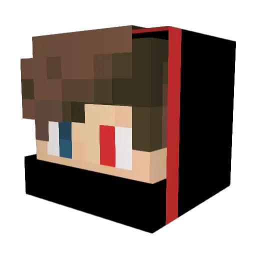 Tobiascool123 Minecraft avatar head, 3D render