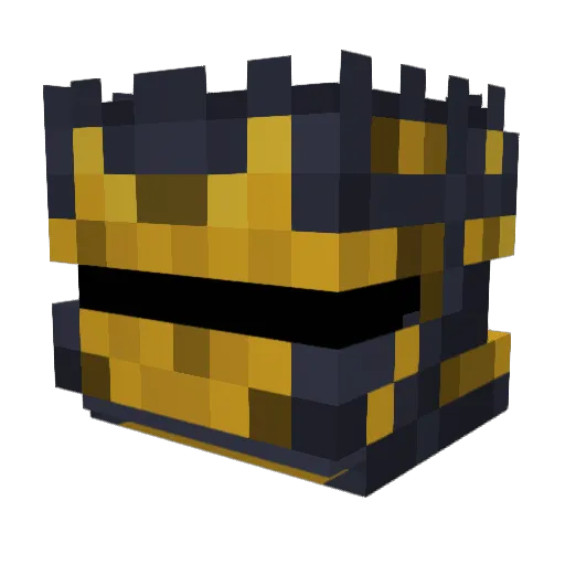 Tobige Minecraft avatar head, 3D render