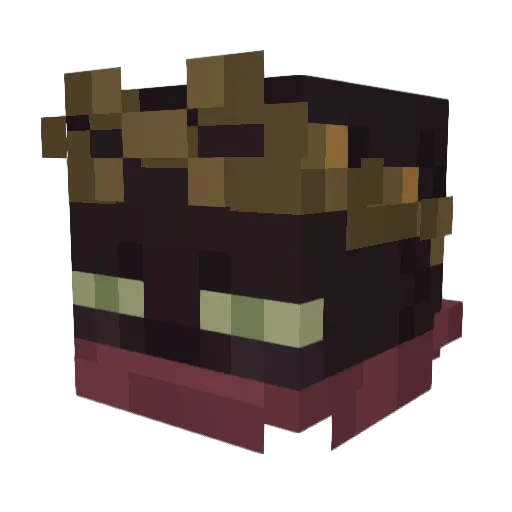 Tobii_Tobii Minecraft avatar head, 3D render