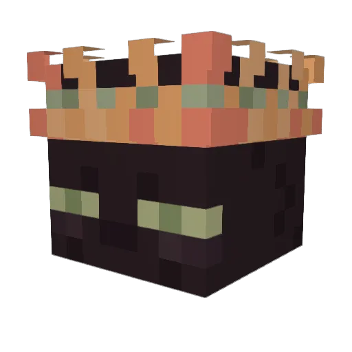 Tobii_Tobiii Minecraft avatar head, 3D render