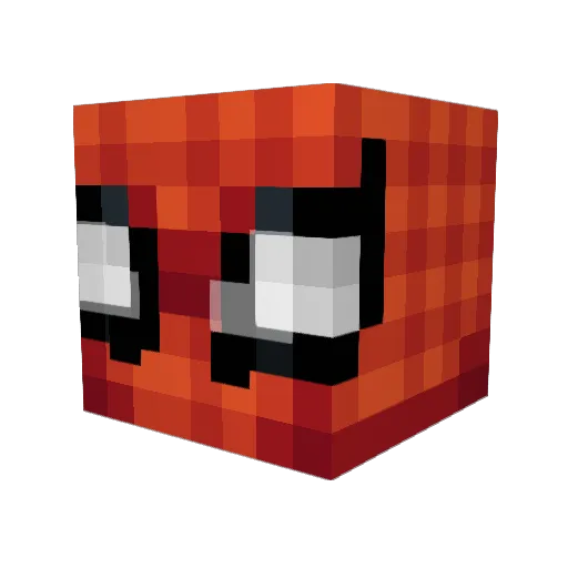 Tobimaj21 Minecraft avatar head, 3D render