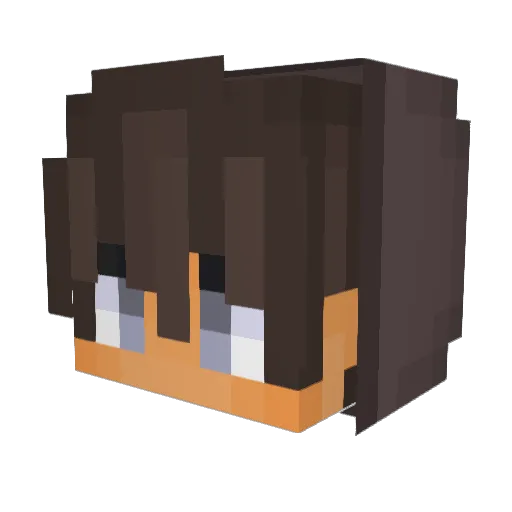 Tobinartor24 Minecraft avatar head, 3D render