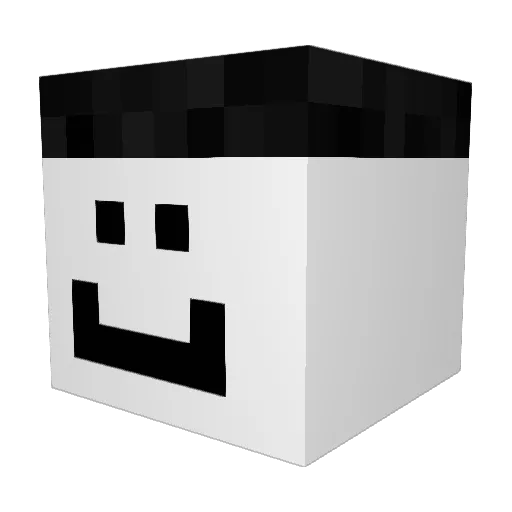Tobixii Minecraft avatar head, 3D render