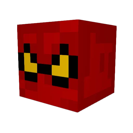 TobsensLP Minecraft avatar head, 3D render
