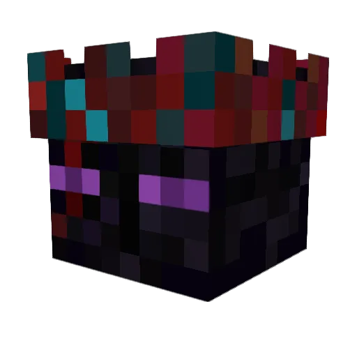 Toby007 Minecraft avatar head, 3D render