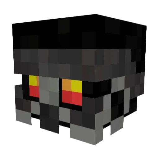 Toby4EAR Minecraft avatar head, 3D render