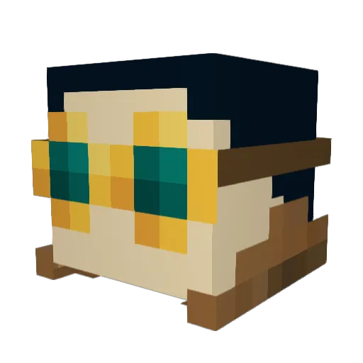 TobyDK Minecraft avatar head, 3D render