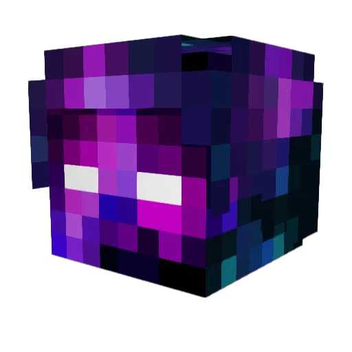 Tocri Minecraft avatar head, 3D render