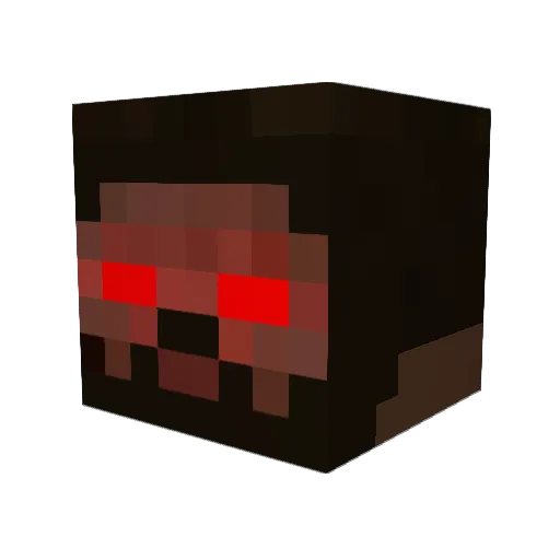 Tod24 Minecraft avatar head, 3D render