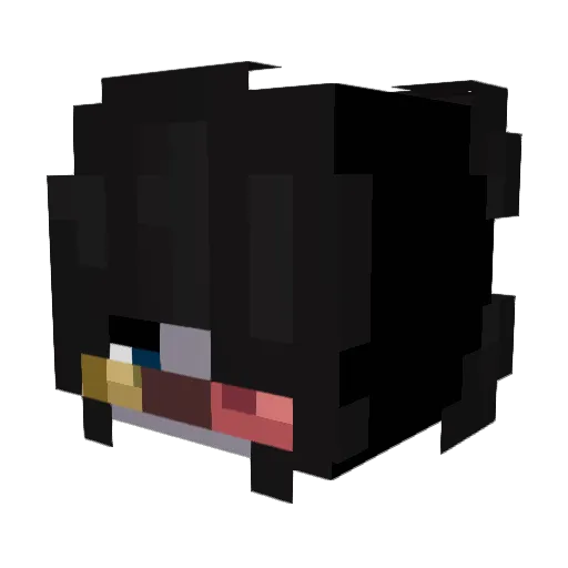TodNaz Minecraft avatar head, 3D render