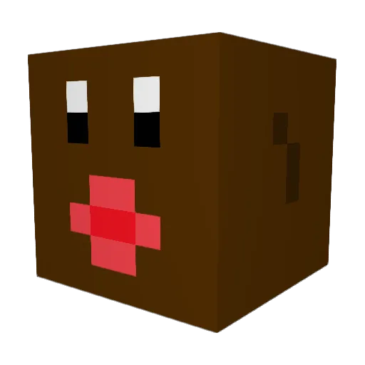 Todd222 Minecraft avatar head, 3D render