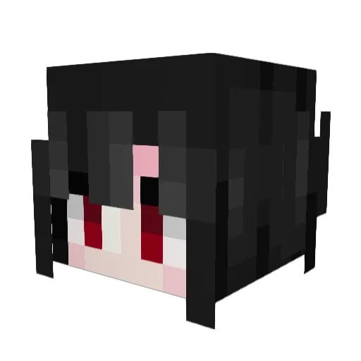 ToddTheGodJr Minecraft avatar head, 3D render