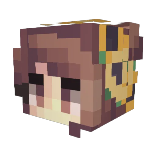 Todd_Pain Minecraft avatar head, 3D render