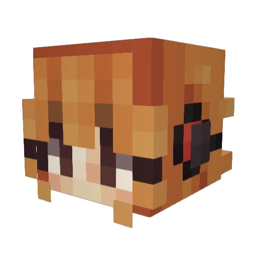 Toddathan_ Minecraft avatar head, 3D render