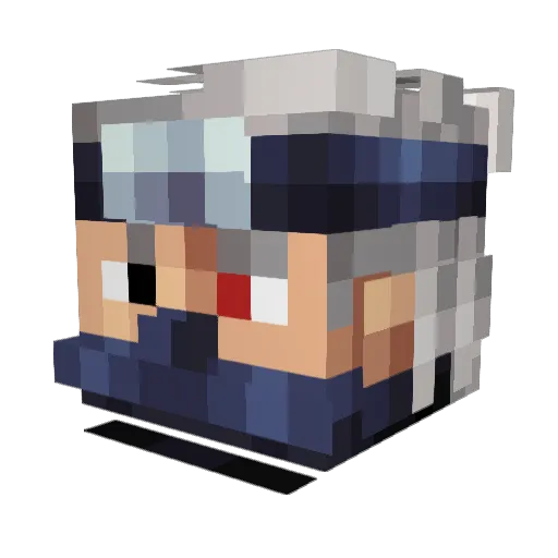 Toddles56 Minecraft avatar head, 3D render