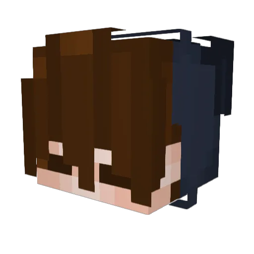 Toddy021 Minecraft avatar head, 3D render
