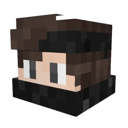 Todix_Cz Minecraft avatar head, 3D render