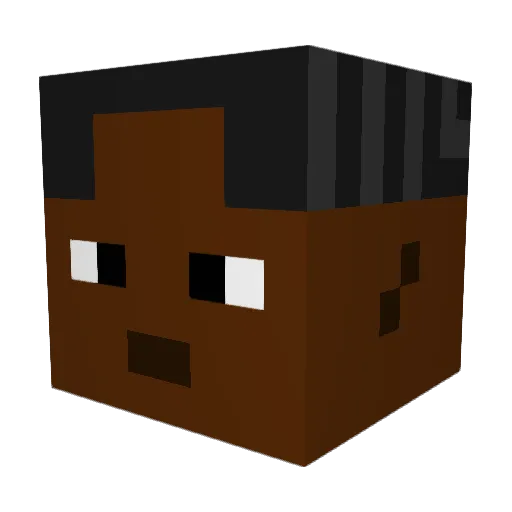 ToeConsumer420 Minecraft avatar head, 3D render