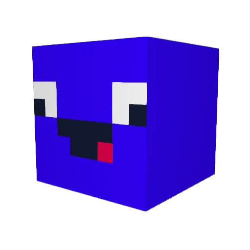 Toe_in_boots Minecraft avatar head, 3D render