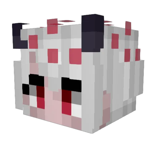 ToffeeSMT Minecraft avatar head, 3D render