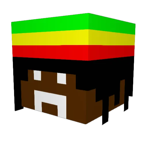 ToffeeThomas Minecraft avatar head, 3D render