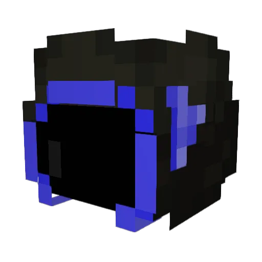 TogeRansu Minecraft avatar head, 3D render