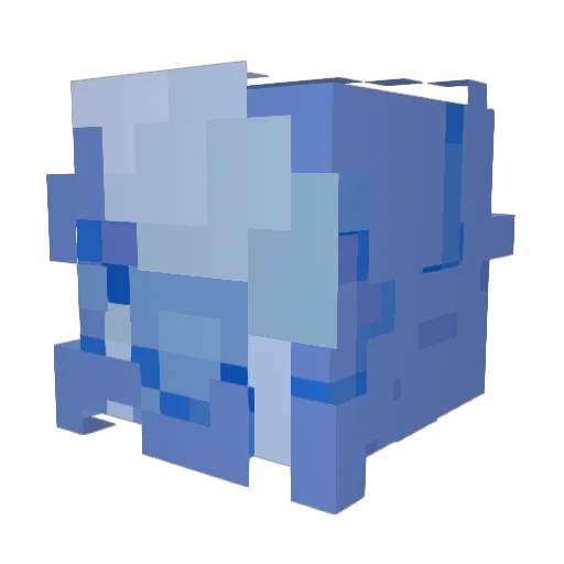 Togerah Minecraft avatar head, 3D render