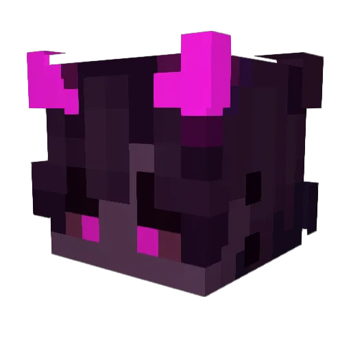 ToggleSlow Minecraft avatar head, 3D render