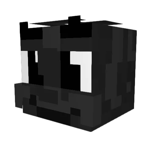 TogglerAndrius Minecraft avatar head, 3D render