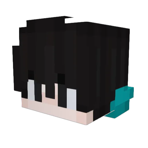 Togorzkiv2 Minecraft avatar head, 3D render