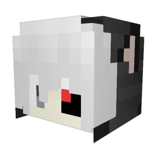 TogsUHC Minecraft avatar head, 3D render