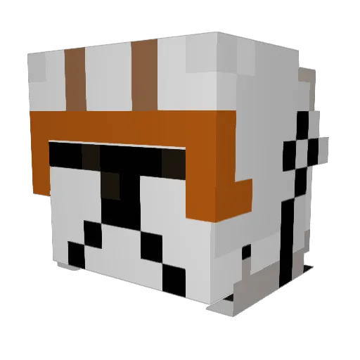 ToiletGuy8 Minecraft avatar head, 3D render
