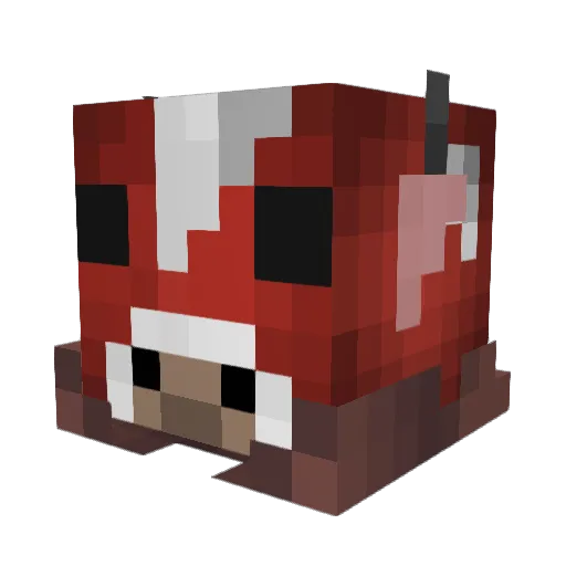 Toilet_Lord Minecraft avatar head, 3D render